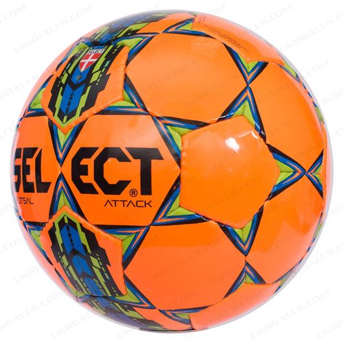 Футзальный мяч Select Futsal Attack - shiny orange, артикул: 1073430662 фото 2