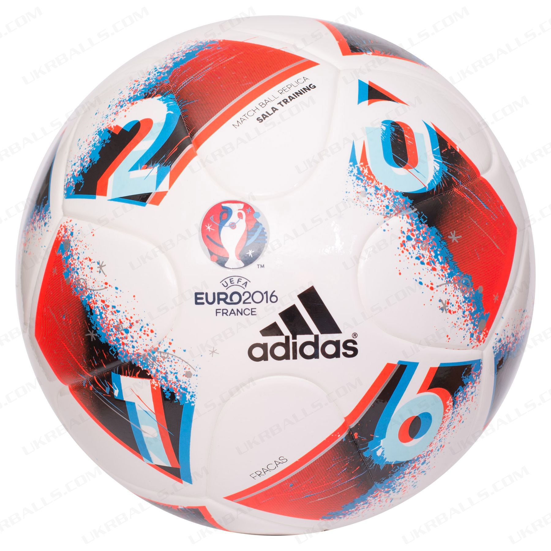 Футзальный мяч Adidas EURO 2016 Fracas Sala Training, артикул: AO4859 фото 1