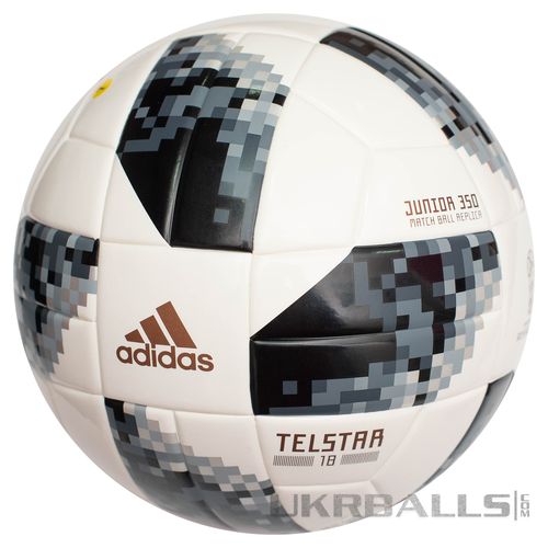 Футбольний м'яч Adidas Telstar 18 Junior 350g, артикул: CE8145