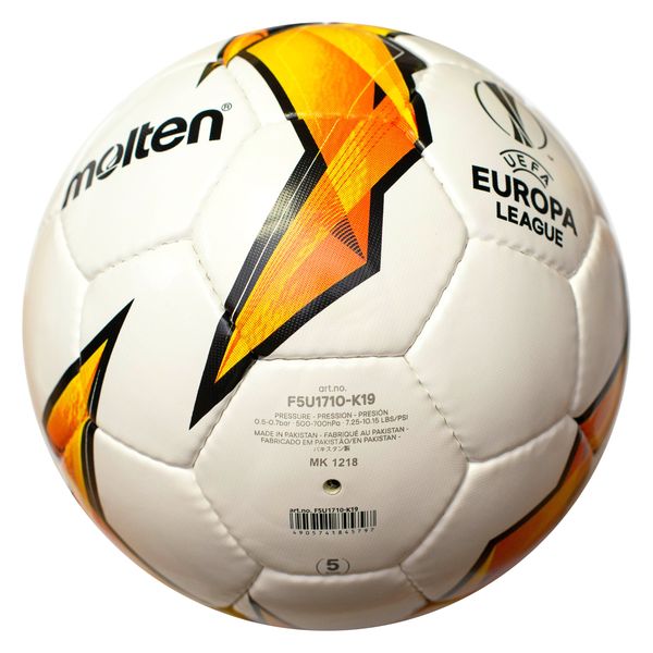 Футбольний м'яч Molten Europa League Replica, артикул: F5U1710-K19