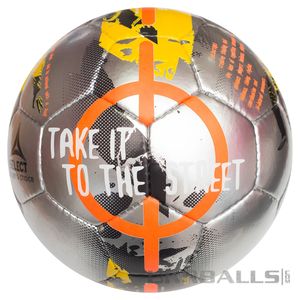 Футбольный мяч Select Street Soccer - Grey-Orange, артикул: 0955235995 фото 2