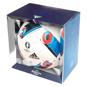 Футбольний м'яч Adidas UEFA EURO 2016 OMB, артикул: AC5415 фото 5