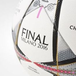 Футбольний м'яч Adidas Finale Milano 2016 OMB, артикул: AC5487 фото 4