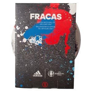 Футбольний м'яч Adidas FRACAS OMB EURO 2016 FINALE, артикул: AO4851 фото 7
