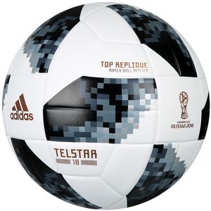Футбольный мяч Adidas Telstar 18 Top Replique in BOX 2018, артикул: CD8506 фото 2