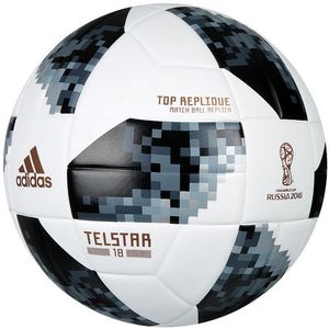 Футбольный мяч Adidas Telstar 18 Top Replique in BOX 2018 r4, артикул: CD8506 фото 2
