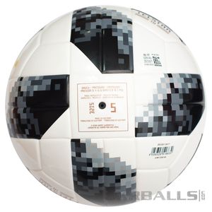 Футбольний м'яч Adidas Telstar 18 Junior 350g, артикул: CE8142 фото 7