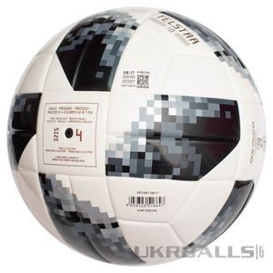 Футбольний м'яч Adidas Telstar 18 Junior 350g, артикул: CE8145 фото 5