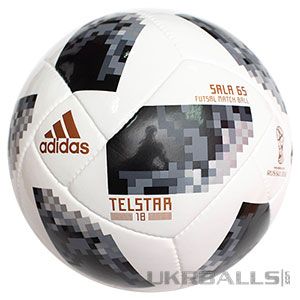 Футзальный мяч Adidas Telstar World Cup Sala 65 FIFA 2018, артикул: CE8146 фото 2