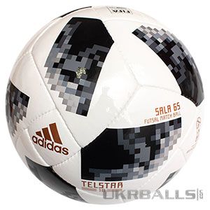 Футзальный мяч Adidas Telstar World Cup Sala 65 FIFA 2018, артикул: CE8146 фото 6