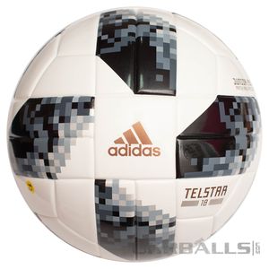 Футбольный мяч Adidas Telstar 18 Junior 290g, артикул: CE8147 фото 1