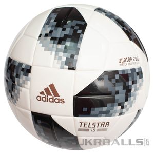 Футбольний м'яч Adidas Telstar 18 Junior 290g, артикул: CE8147 фото 5