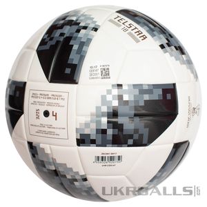 Футбольний м'яч Adidas Telstar 18 Junior 290g, артикул: CE8147 фото 6