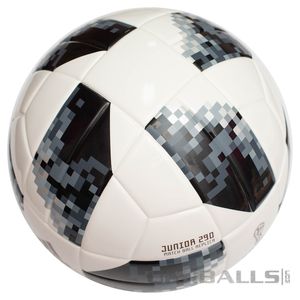 Футбольний м'яч Adidas Telstar 18 Junior 290g, артикул: CE8147 фото 7