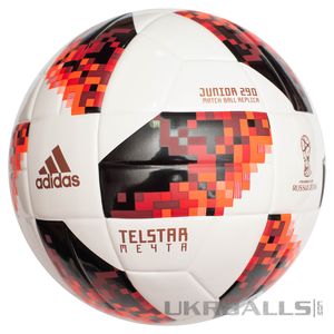 Футбольний м'яч Adidas Telstar 18 Mechta Мечта Junior 290g, артикул: CW4695 фото 2