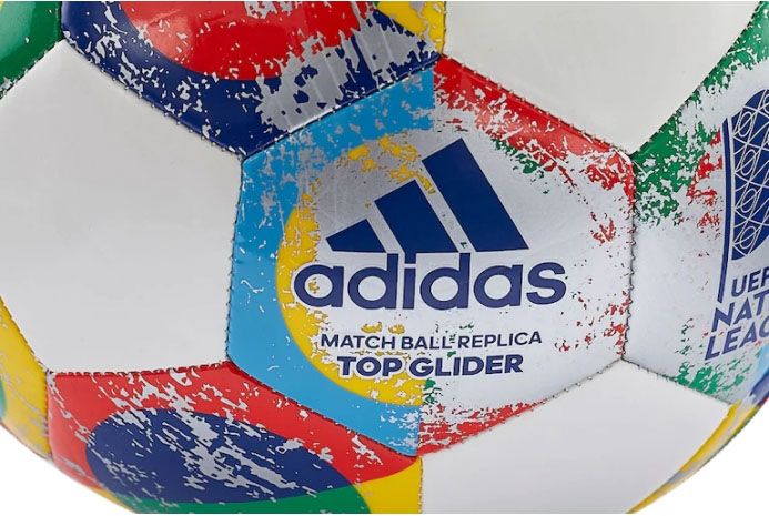 Футбольный мяч Adidas UEFA Nationals League Top Glider, артикул: CW5268 фото 3