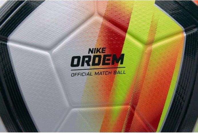 Футбольний м'яч Nike Ordem V Serie A, артикул: SC3133-100 фото 2